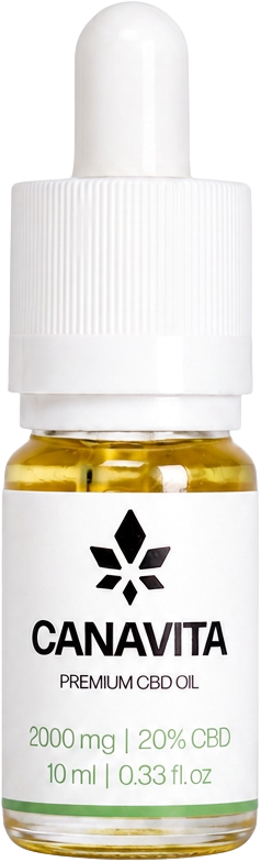 Canavita CBD-Öl-Flasche